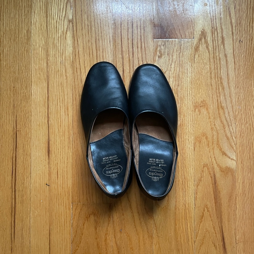 Churchs Jason IV Slippers Loafers Black UK6 US7